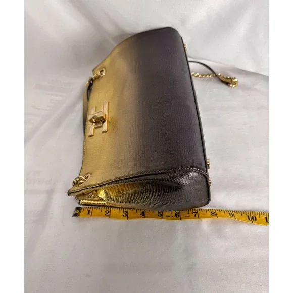 INC International Concepts Gold Ombre Chain Strap Shoulder Bag‎ Purse - Picture 7 of 9